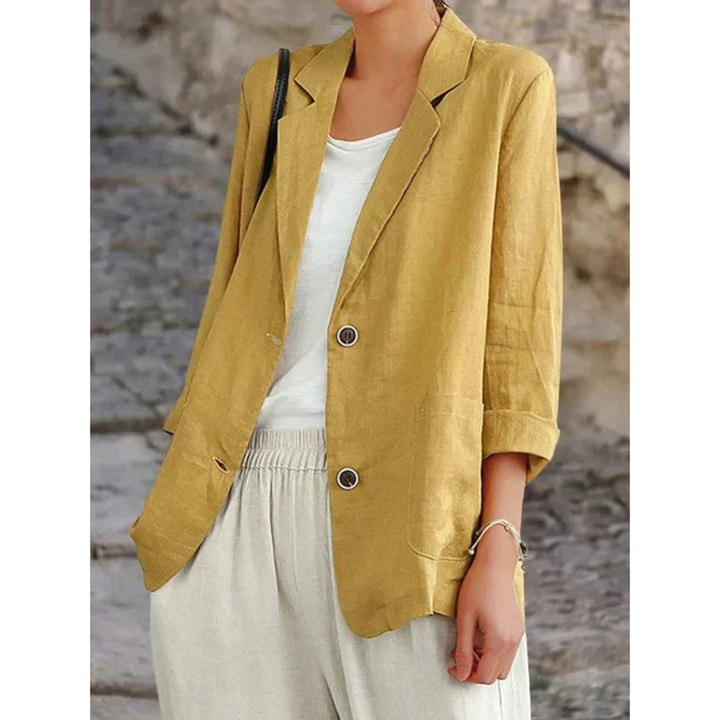 Blazer Dames Getailleerd | Luchtig Comfort &amp; Elegantie