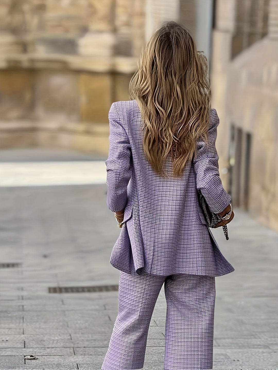 Blazer Set Dames | Double-Breasted &amp; Bewegingsvrijheid