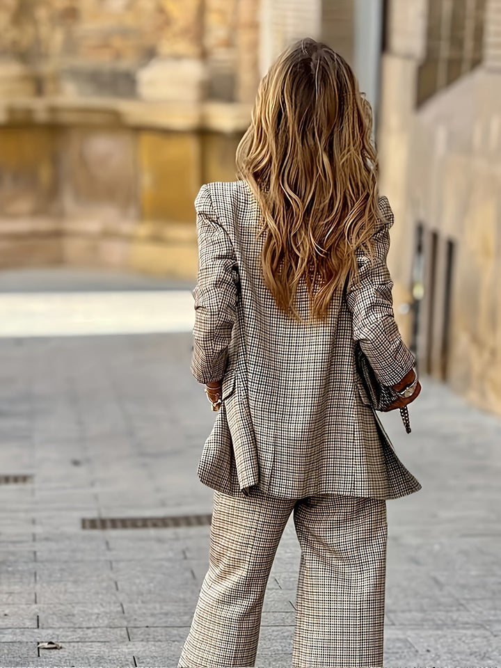 Blazer Set Dames | Double-Breasted &amp; Bewegingsvrijheid