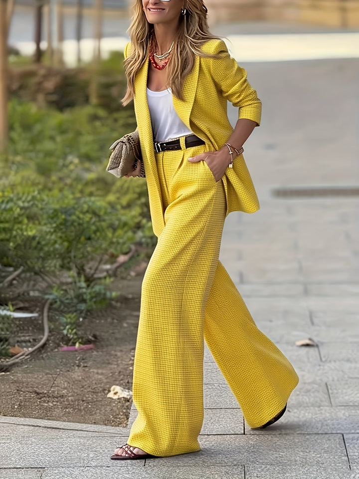 Blazer Set Dames | Double-Breasted &amp; Bewegingsvrijheid