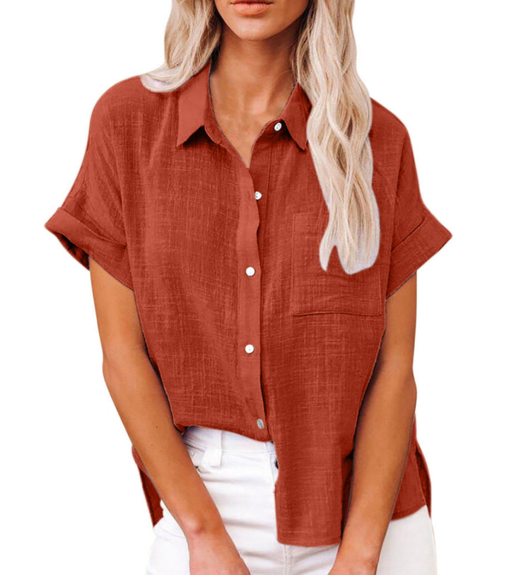 Blouse Dames | Knoopsluiting &amp; Losvallend Comfort
