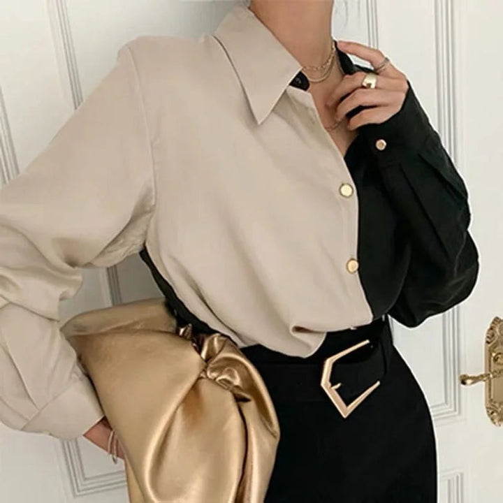Blouse Dames | Lange Mouw &amp; Tijdloze Elegantie