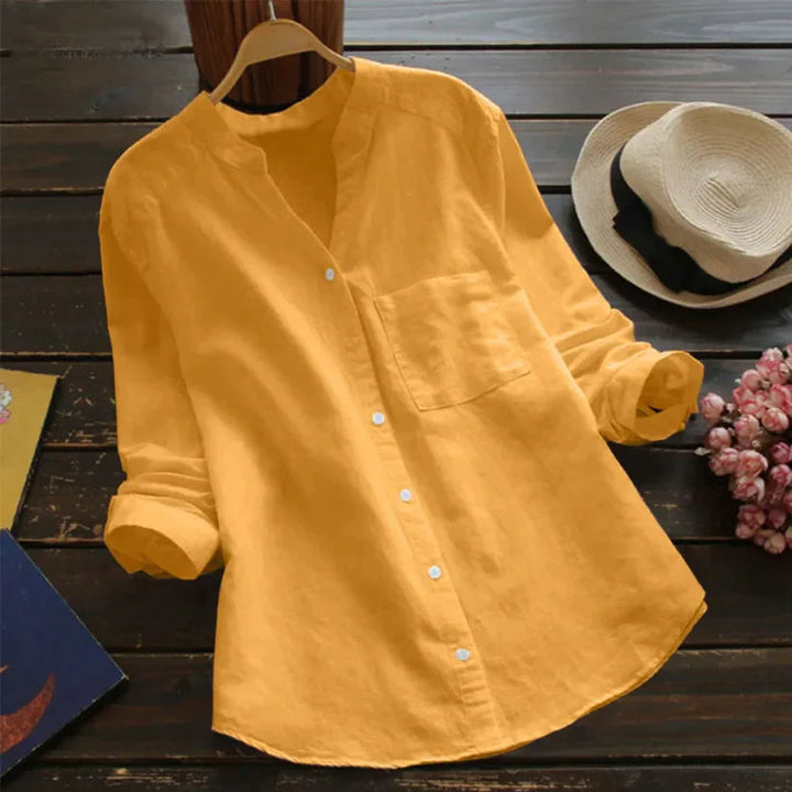 Blouse Dames | Luchtig Zomeroverhemd &amp; Tijdloze Casual Stijl
