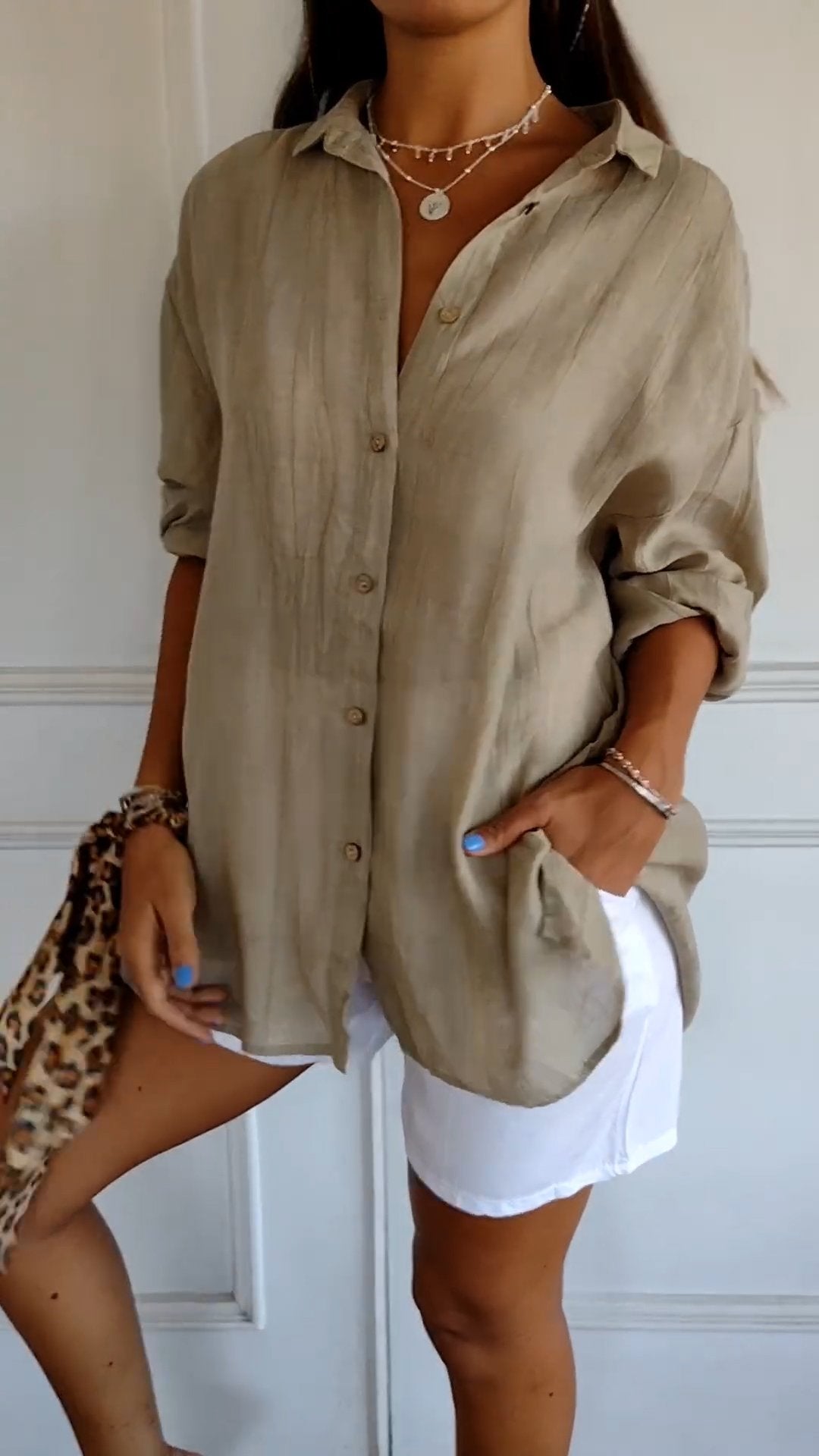 Blouse Dames | Plissé Design &amp; Flatterende Pasvorm