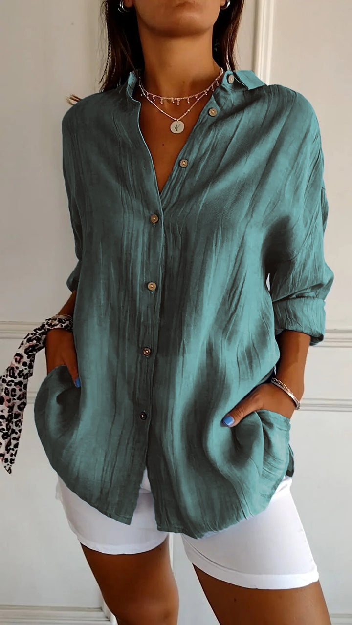 Blouse Dames | Plissé Design &amp; Flatterende Pasvorm