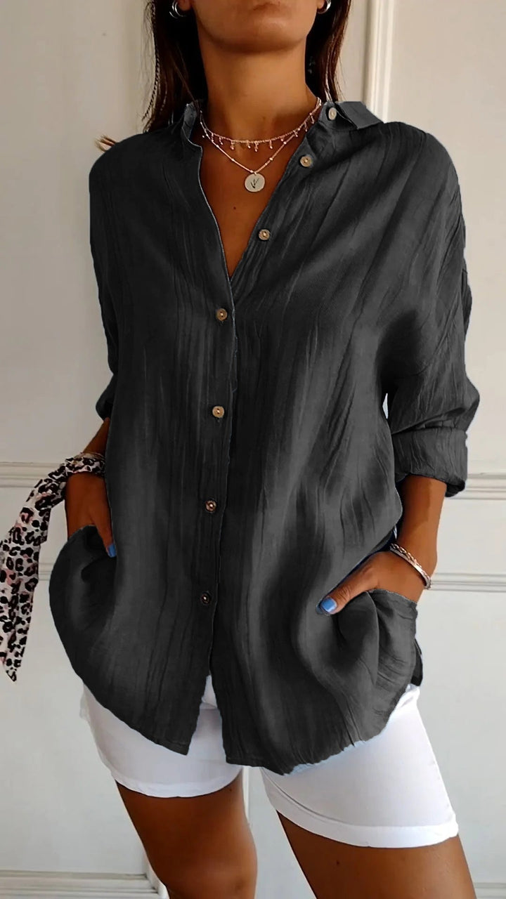 Blouse Dames | Plissé Design &amp; Flatterende Pasvorm