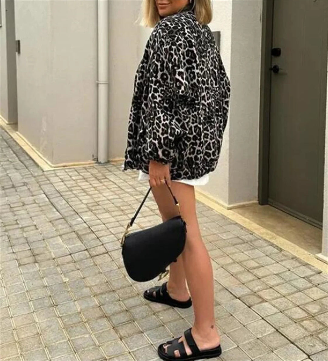 Bomberjack Dames | Opvallende Leopard Print &amp; Comfortabele Pasvorm