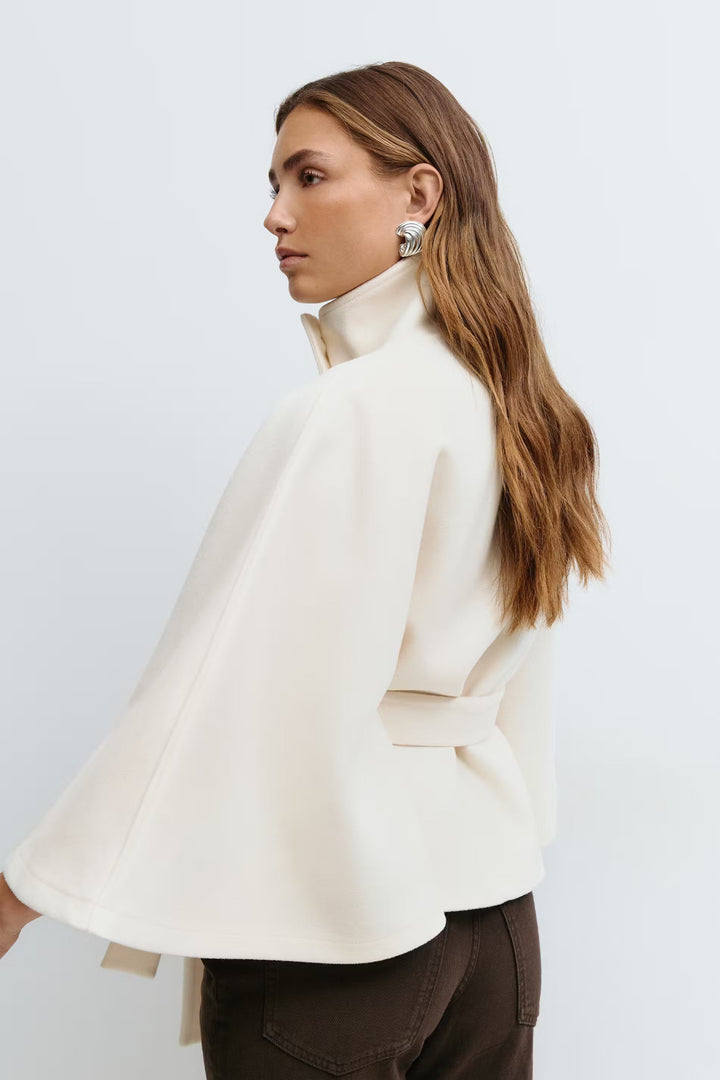 Capejas Dames | Capejas Look, Hoge Kraag &amp; Tailleceintuur