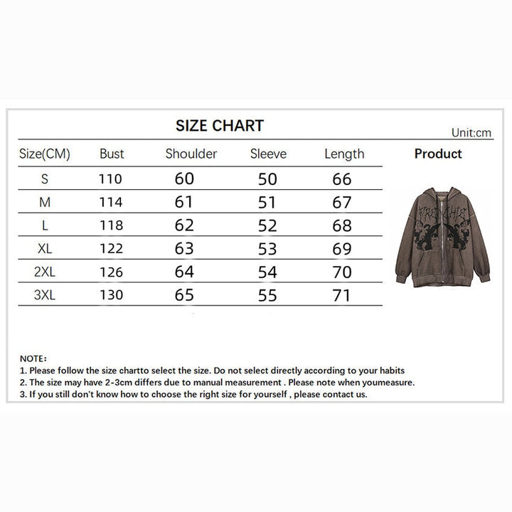 Hoodie Dames | Rits met Statementprint