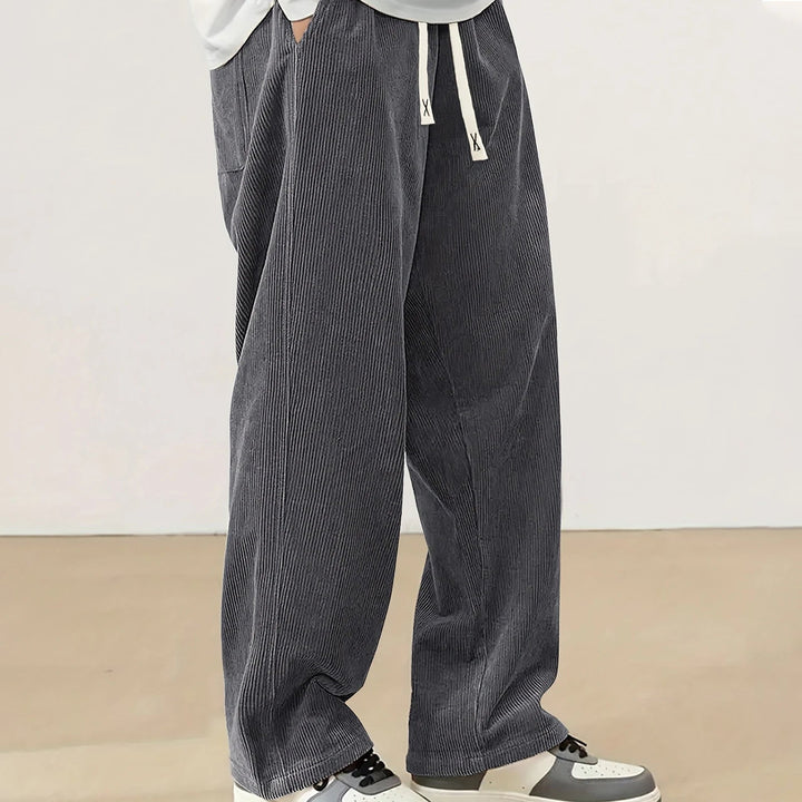Corduroy Broek | Comfortabele Wijde Jogger Heren