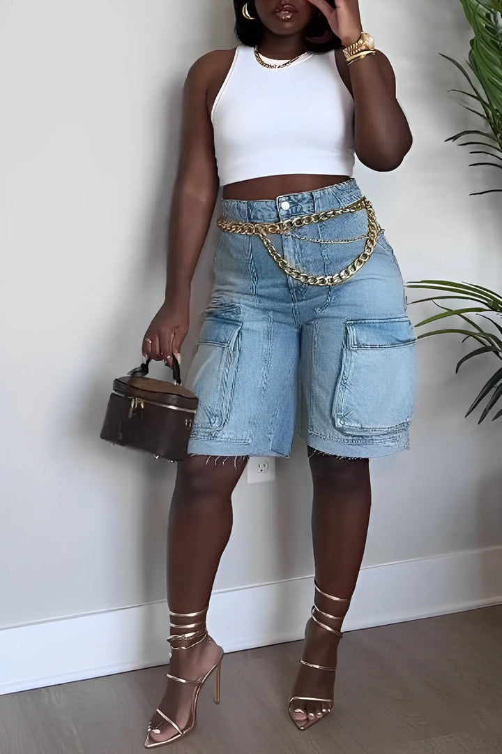 Dames Cargo Spijkershorts - Helena