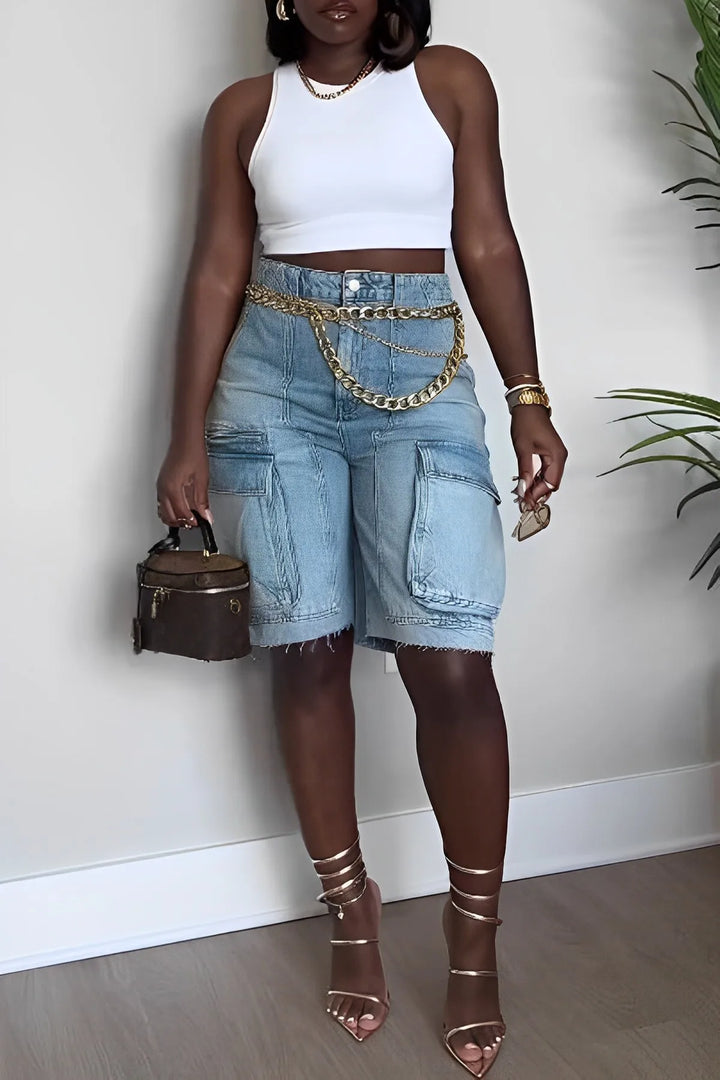 Dames Cargo Spijkershorts - Helena