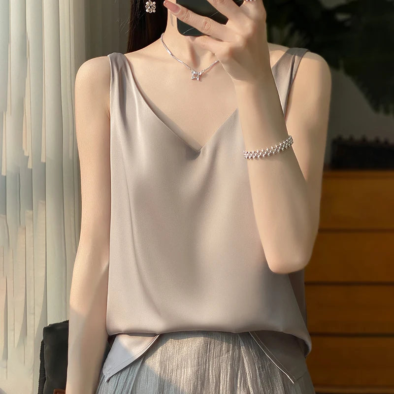 Dames Elegante Top – Dyoza