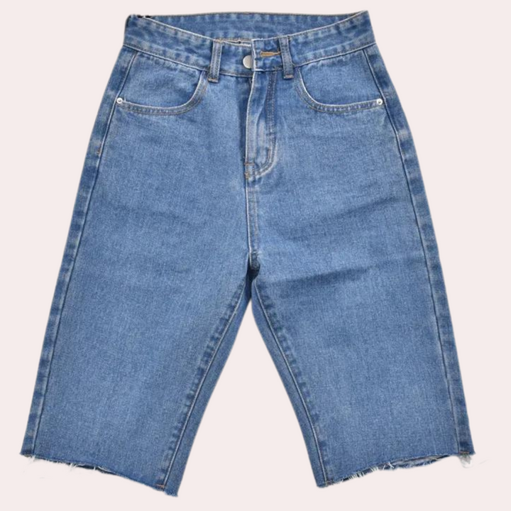 Dames Hoge Taille Casual Shorts - Dora