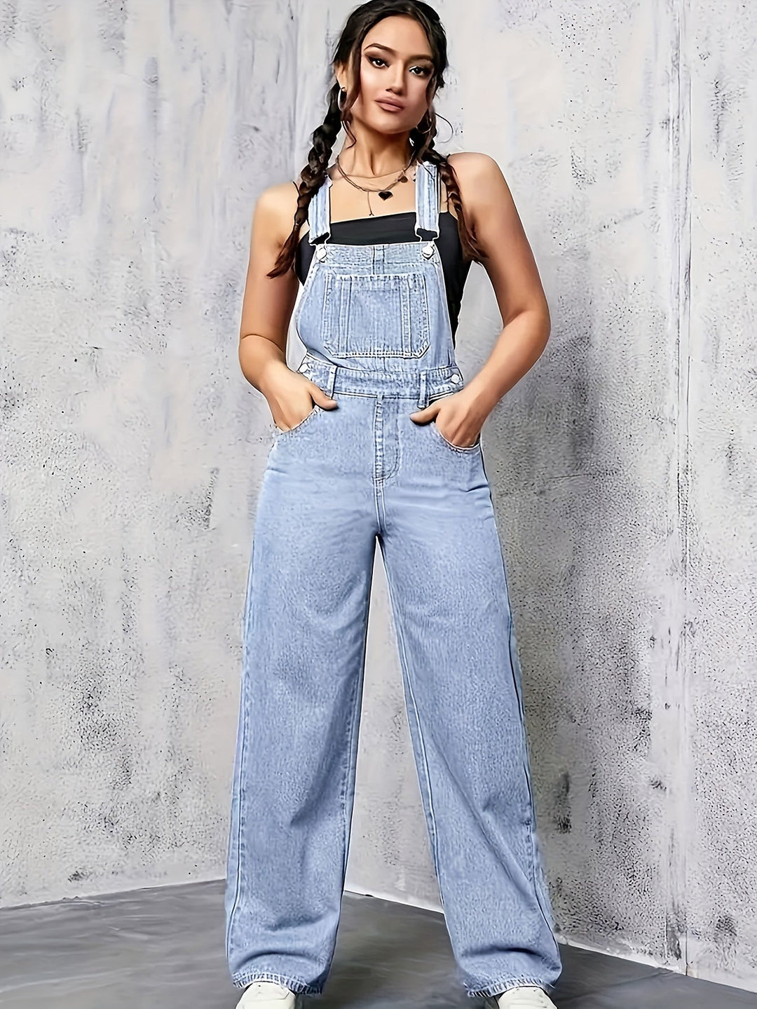 Dames Mouwloze Spijkeroverall - Erah