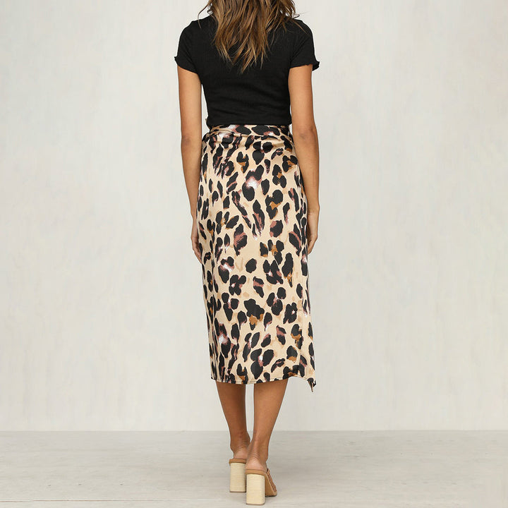 Dames Rok met Luipaardprint - Erica