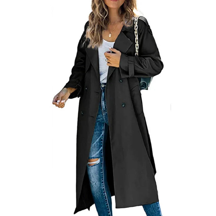 Dames Trenchcoat | Tijdloos Design &amp; Verstelbare Taille