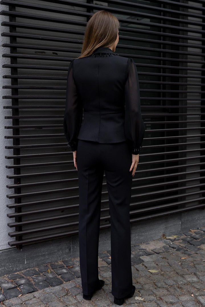 Dames Zwarte Formele Jumpsuit - Marie
