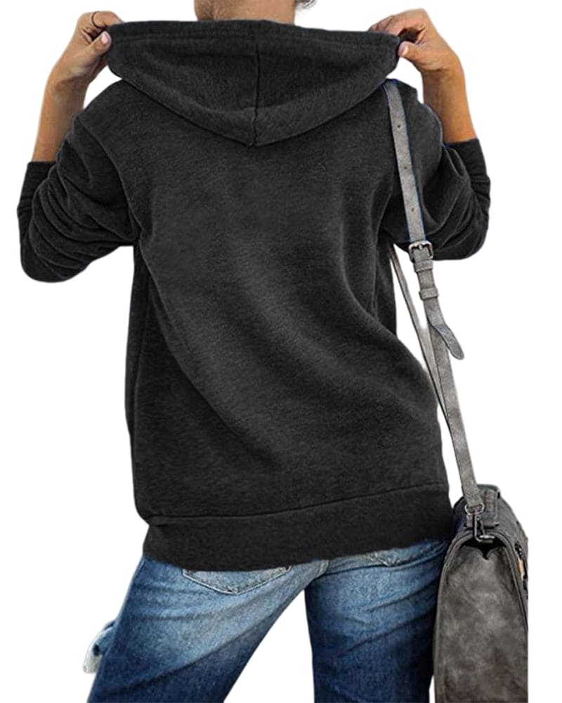 Hoodie Dames | Lichtgewicht met Rits