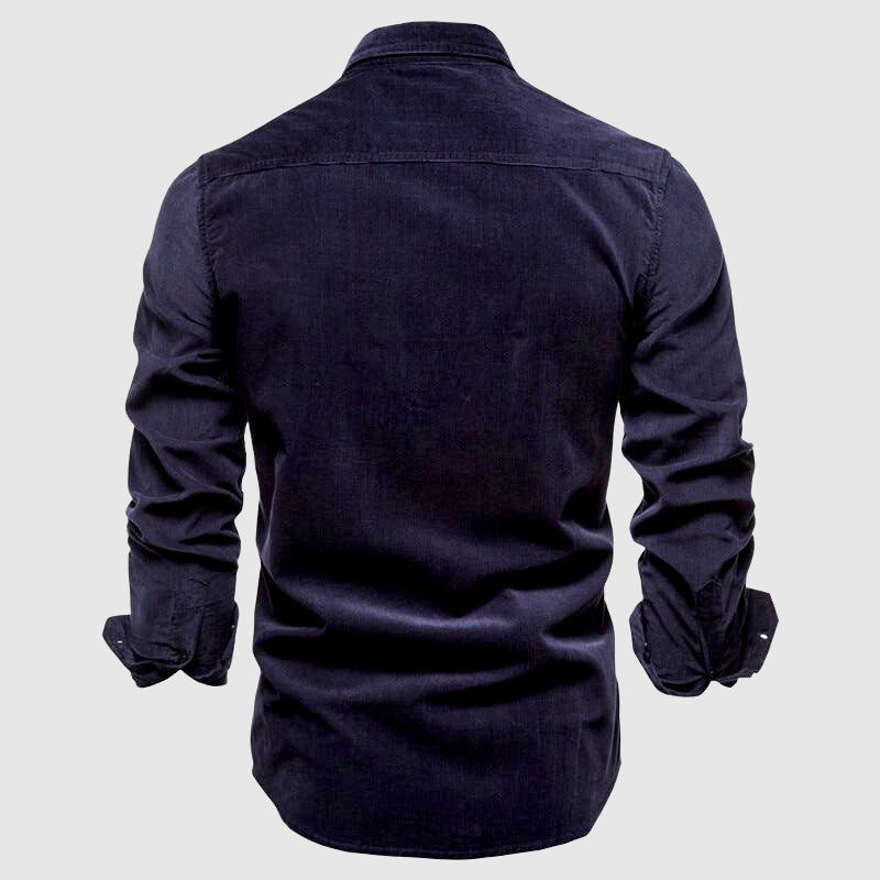 Denim Polo Heren | Cargo Stijl &amp; Dubbele Borstzakken