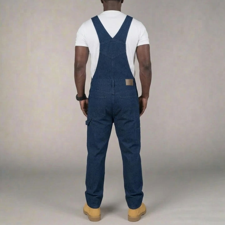 Denim Overall Heren | Rechte Pijp &amp; Functionele Zakken