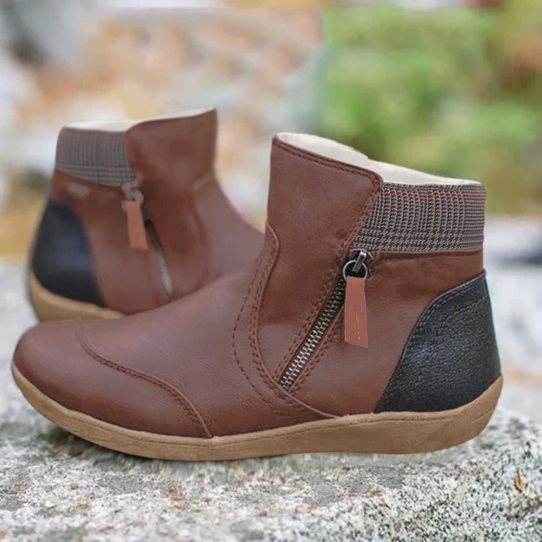 Enkellaarsjes Dames | Dameslaarzen | Waterdicht &amp; Anti-slip Grip
