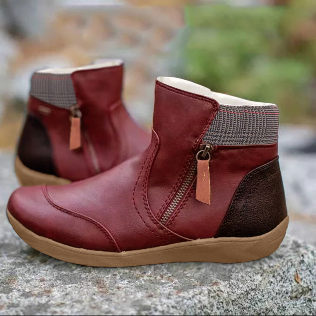 Enkellaarsjes Dames | Dameslaarzen | Waterdicht &amp; Anti-slip Grip