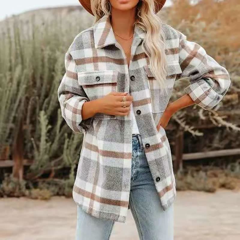 Flanellen Blouse Dames | Modieus &amp; Veelzijdig te Combineren