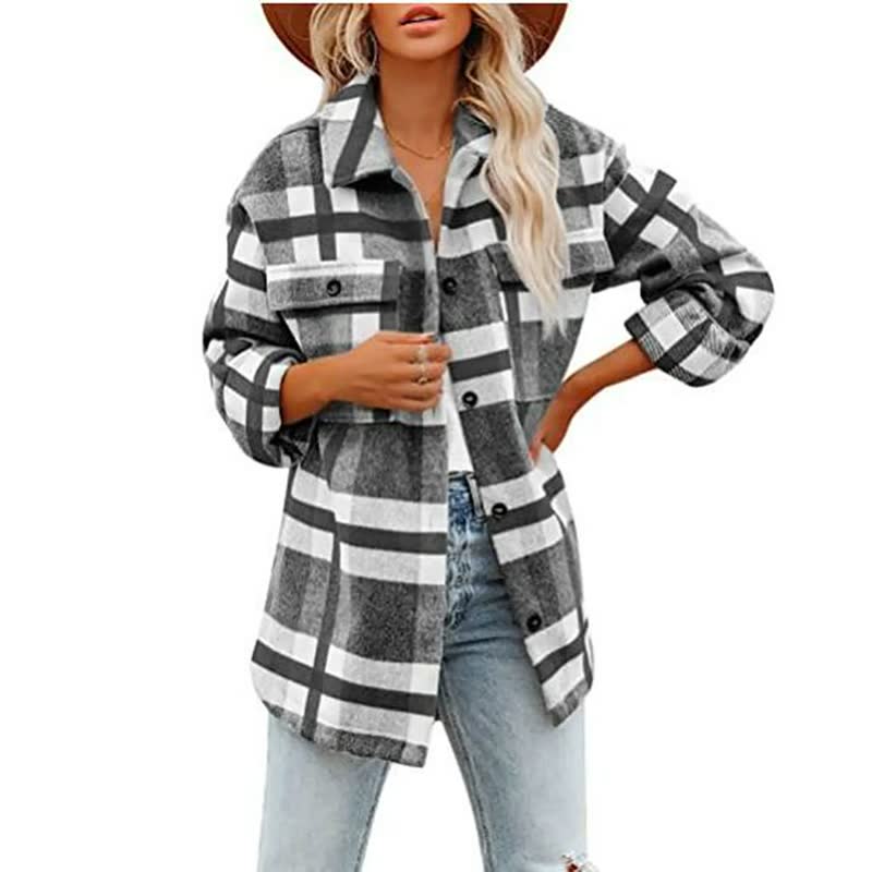 Flanellen Blouse Dames | Modieus &amp; Veelzijdig te Combineren
