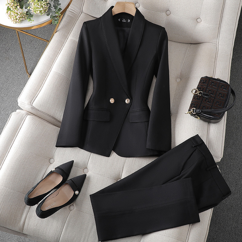 Getailleerde Blazer en Elegante Broek Dames | Tijdloze Luxe Uitstraling
