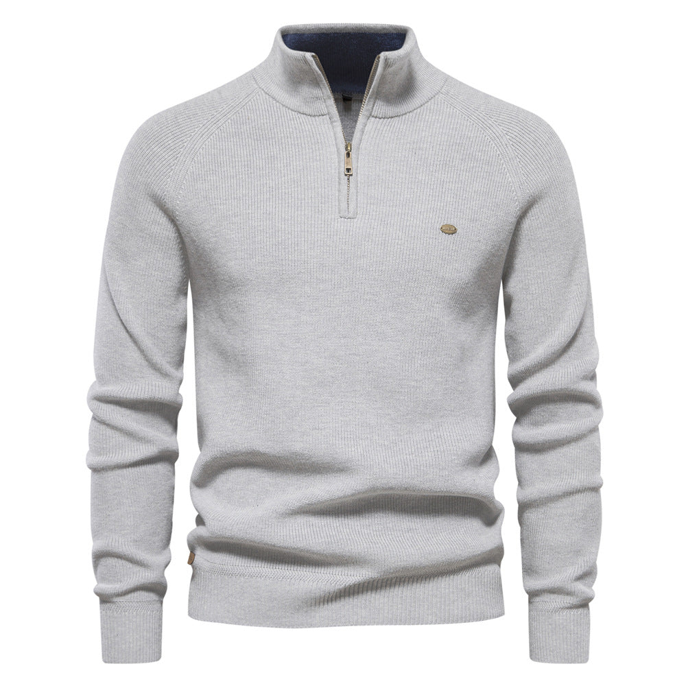 Half-Zip Trui Heren | Ademend Warm &amp; Zacht Draaggevoel