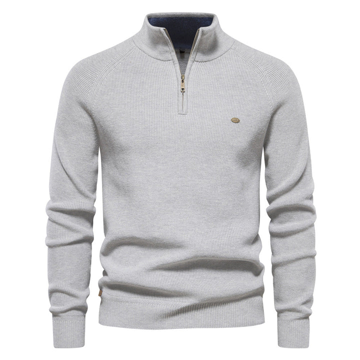 Half-Zip Trui Heren | Ademend Warm &amp; Zacht Draaggevoel