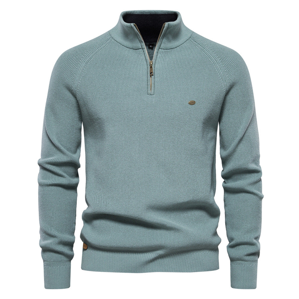 Half-Zip Trui Heren | Ademend Warm &amp; Zacht Draaggevoel