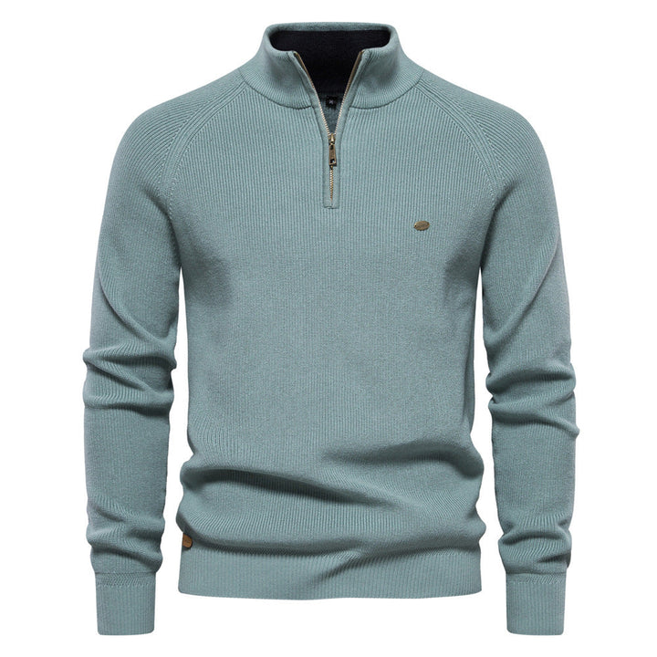 Half-Zip Trui Heren | Ademend Warm &amp; Zacht Draaggevoel