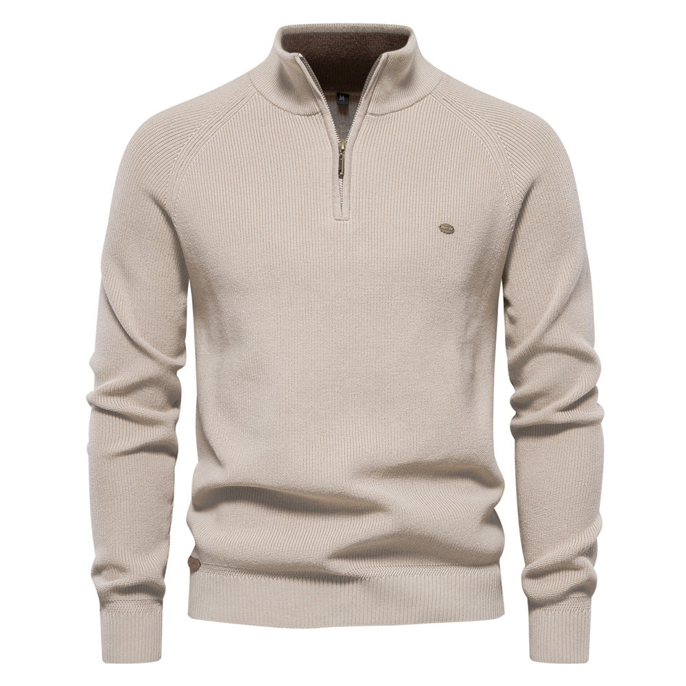 Half-Zip Trui Heren | Ademend Warm &amp; Zacht Draaggevoel