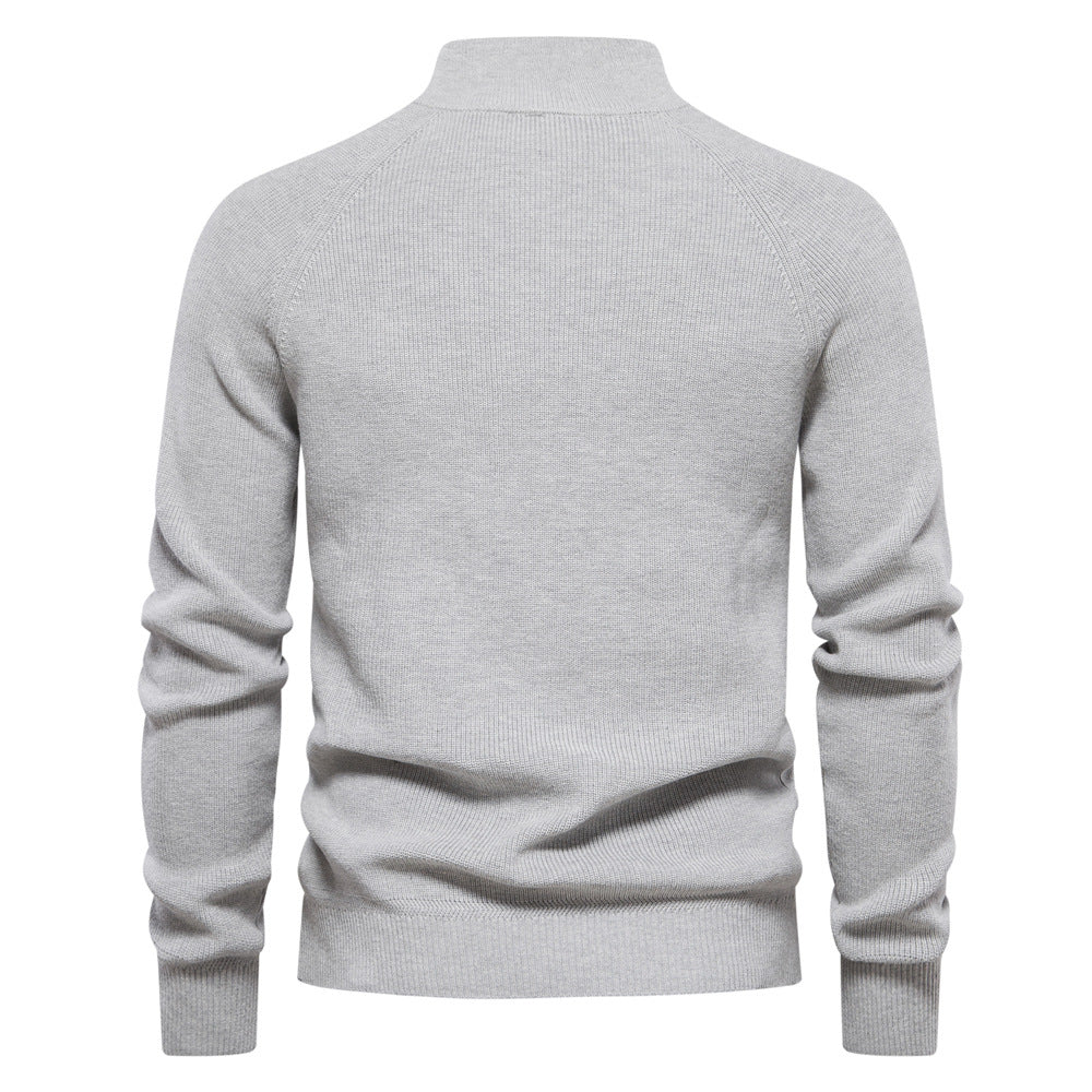 Half-Zip Trui Heren | Ademend Warm &amp; Zacht Draaggevoel