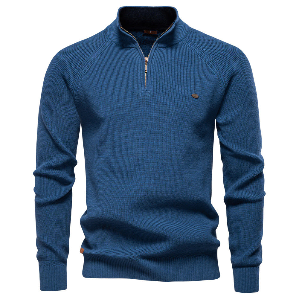 Half-Zip Trui Heren | Ademend Warm &amp; Zacht Draaggevoel