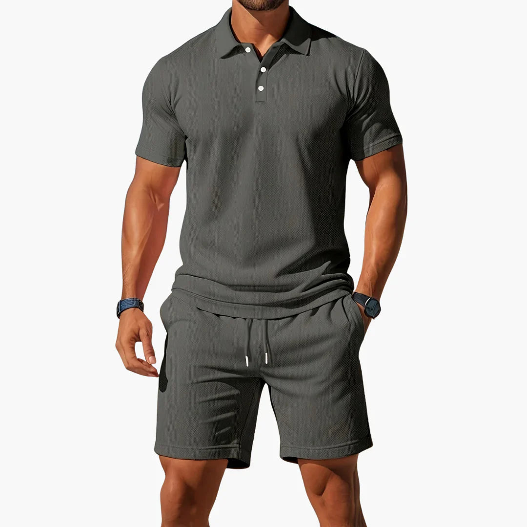 Heren Set | Ademend &amp; Comfortabel als 2-Delige Poloset