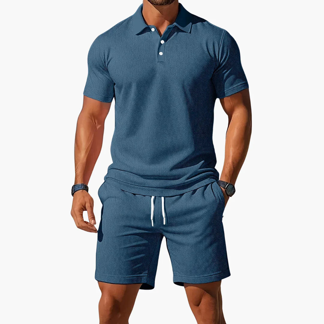 Heren Set | Ademend &amp; Comfortabel als 2-Delige Poloset