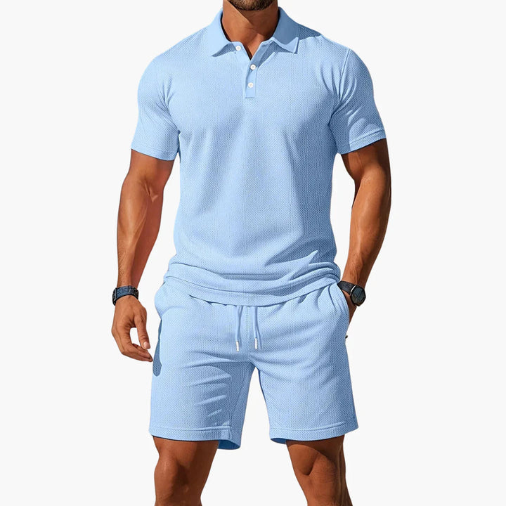 Heren Set | Ademend &amp; Comfortabel als 2-Delige Poloset
