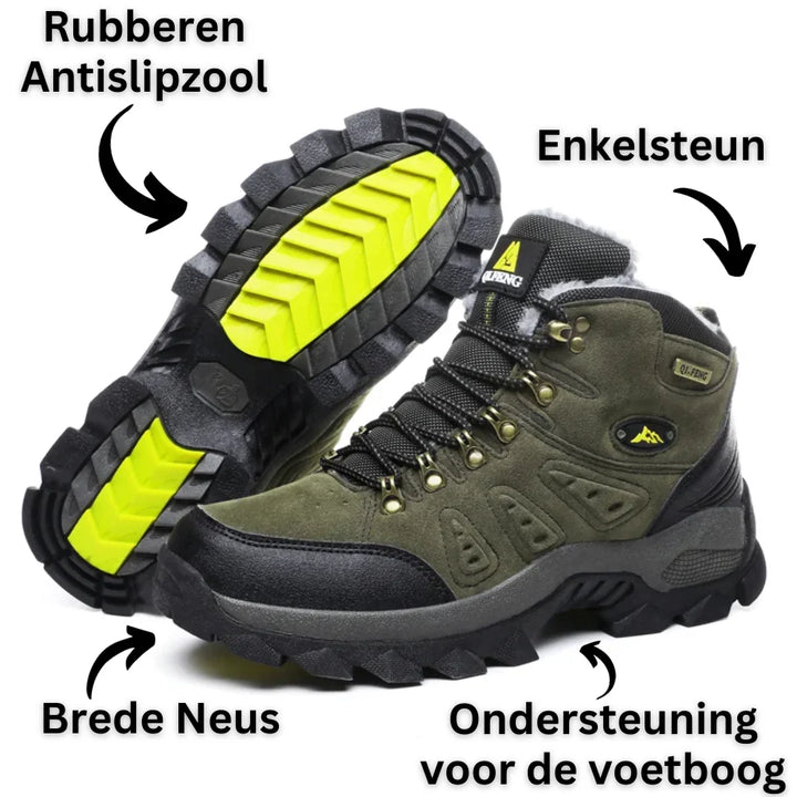 Heren wandelschoenen | Waterdicht &amp; Enkel- en Hielsupport