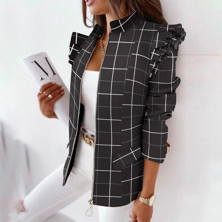 Jas Dames | Chic Design &amp; Ruche Schouders