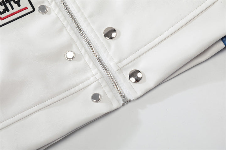 Jas Dames | Cropped &amp; Stoer Patchwork Design
