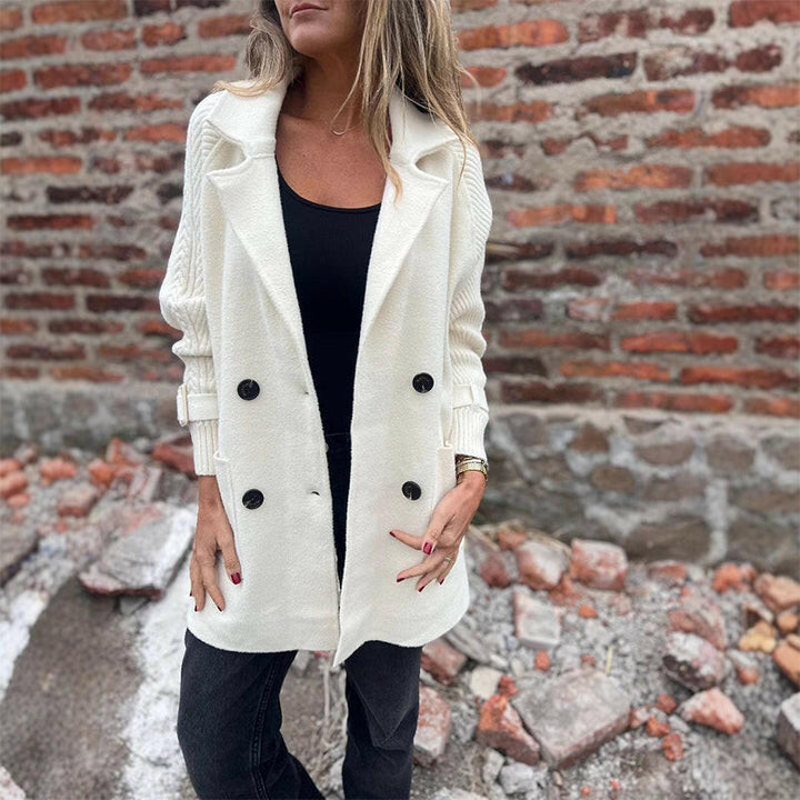 Jas Dames | Dubbele Knoopsluiting &amp; Getailleerd Comfort