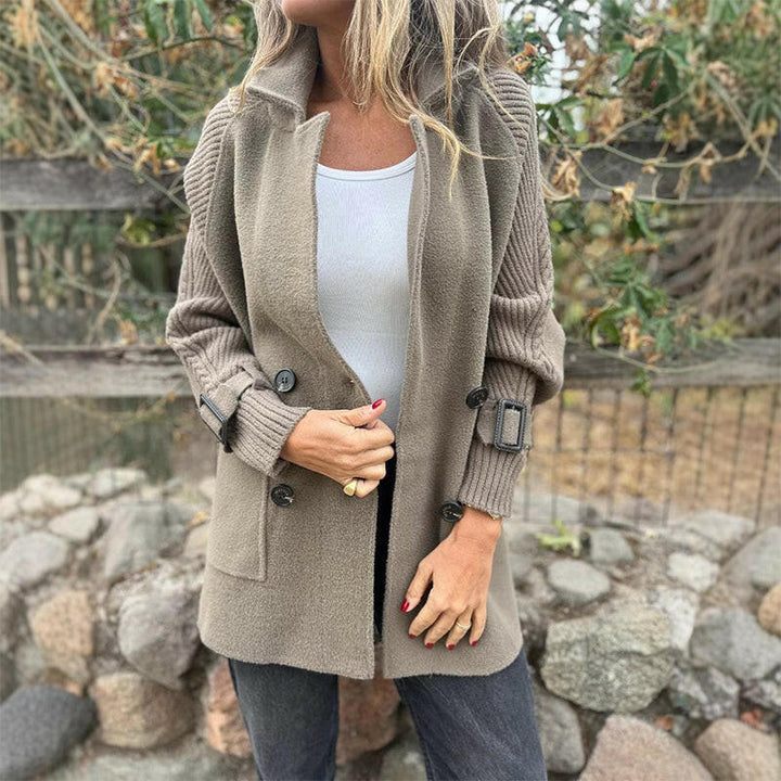 Jas Dames | Dubbele Knoopsluiting &amp; Getailleerd Comfort