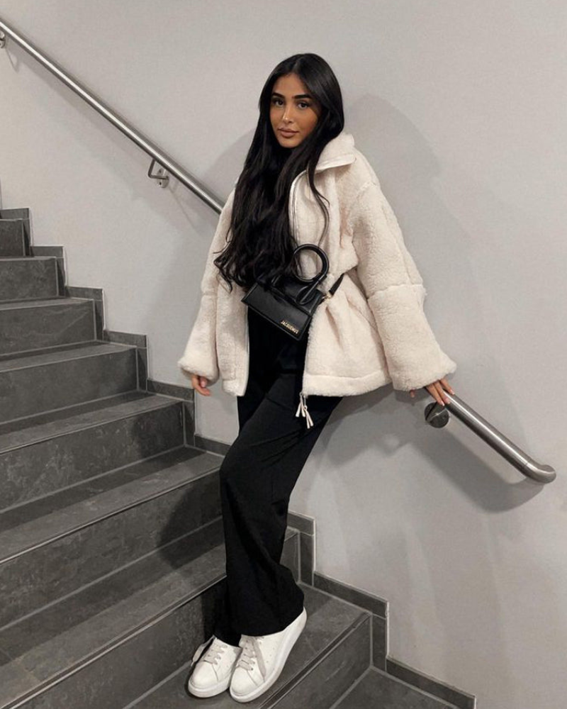 Jas Dames | Warme Teddy Look
