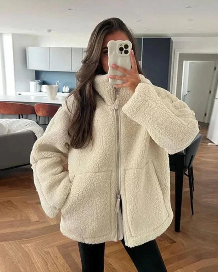 Jas Dames | Warme Teddy Look