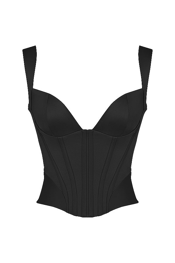 Korset Dames | Satijnen Bustier &amp; Sculpterend Vrouwelijk Silhouet