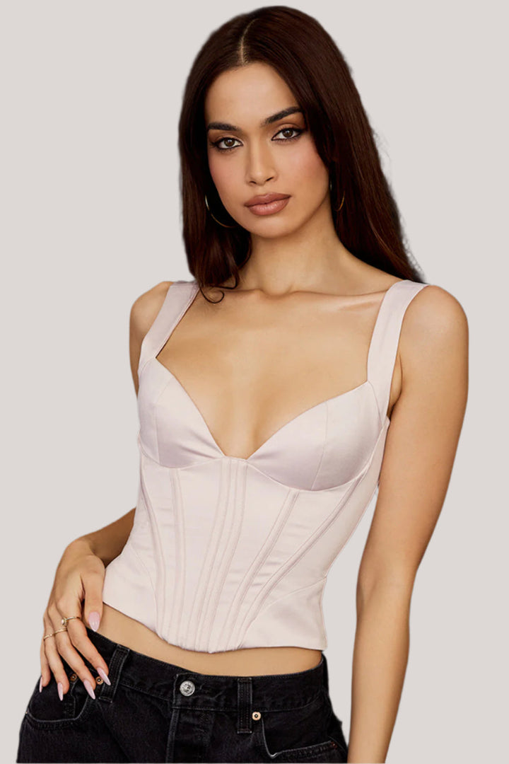 Korset Dames | Satijnen Bustier &amp; Sculpterend Vrouwelijk Silhouet