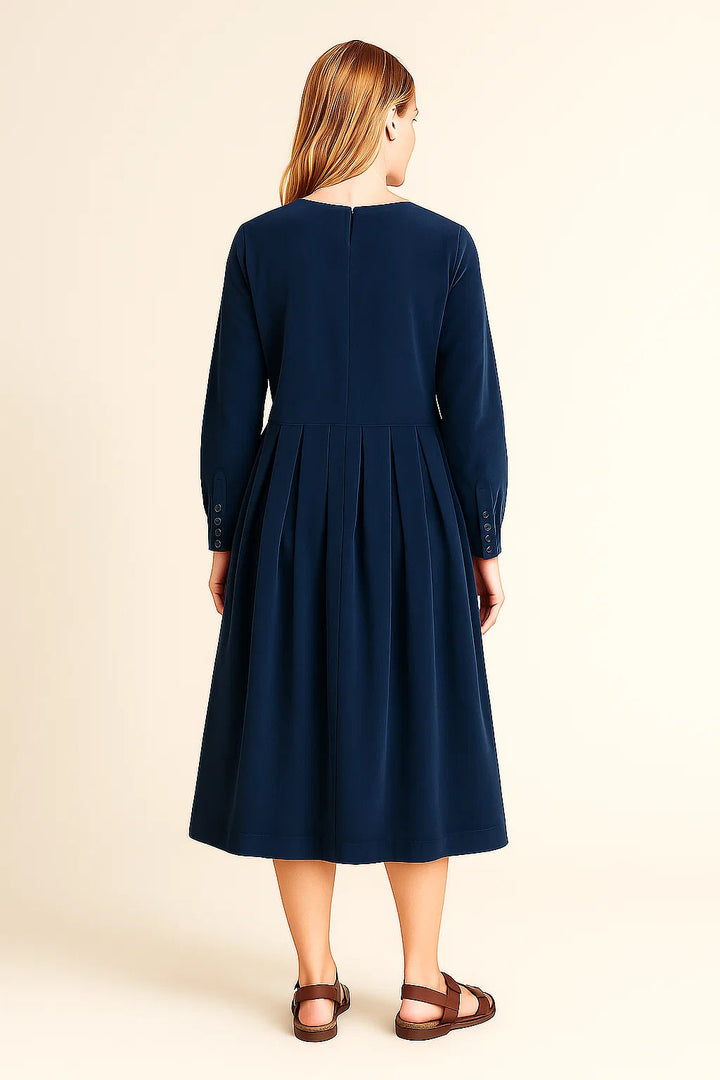 Lange Mouwen Jurk Dames | Getailleerd &amp; Elegant